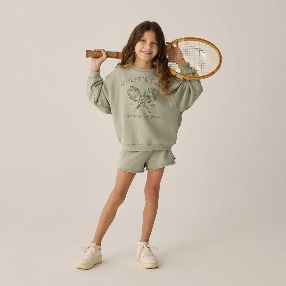 Legend Sweatshirt & Sweat Shorts Set | Athletic Club