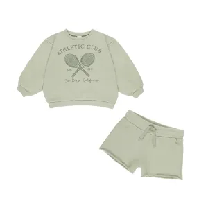 Legend Sweatshirt & Sweat Shorts Set | Athletic Club