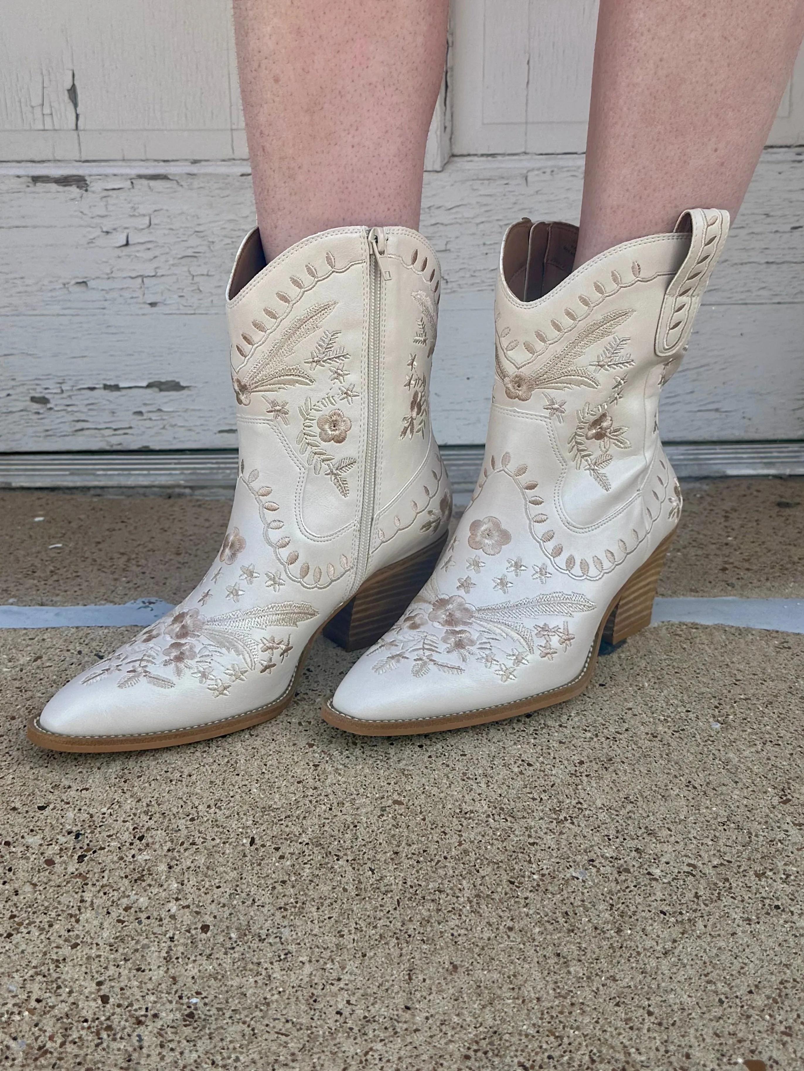 Let’s Go Girls Boots: Cream