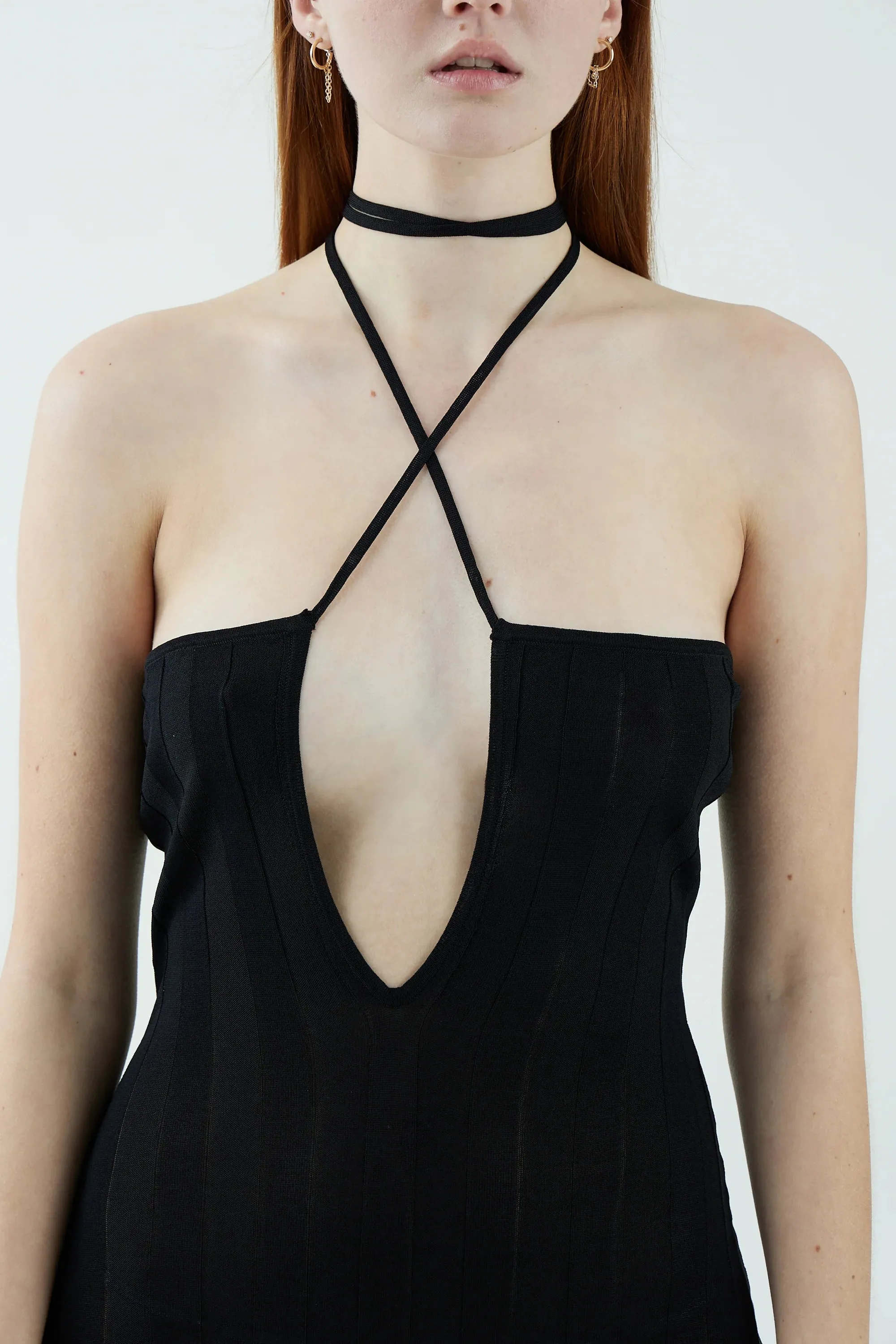 Liaison Knit Keyhole Strapless