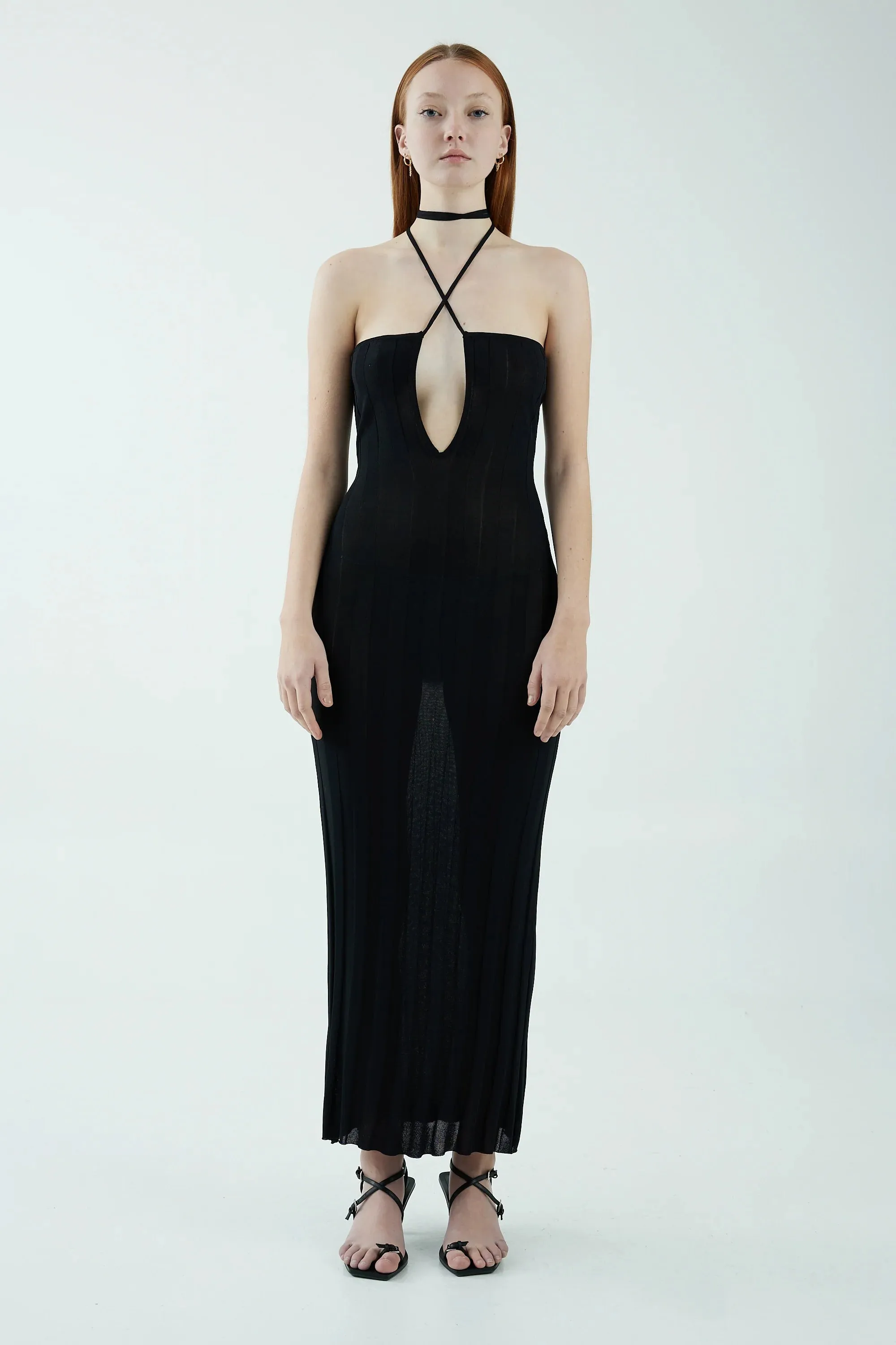 Liaison Knit Keyhole Strapless