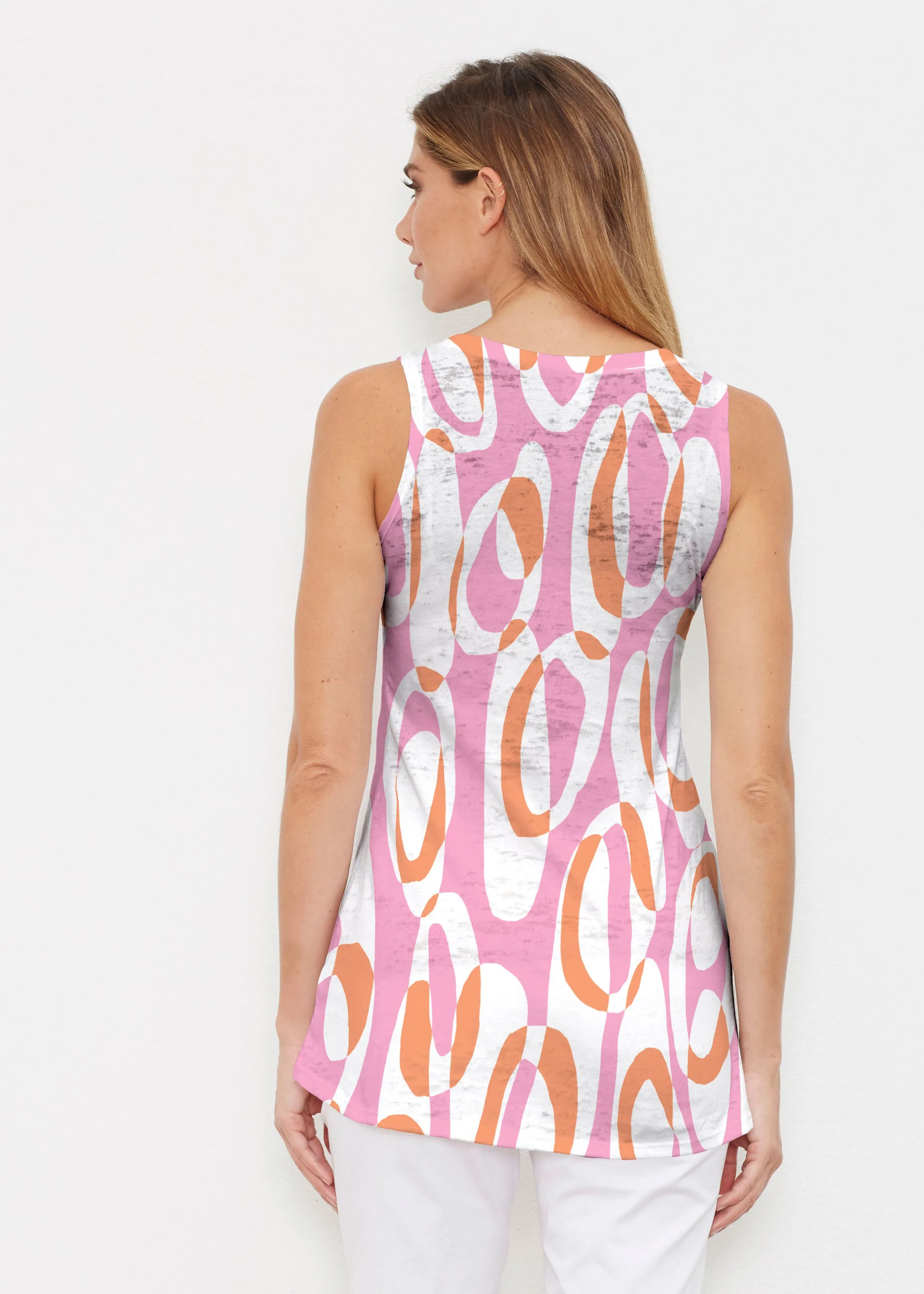 Loop ta Loop Pink (8085) ~ High-low Tank