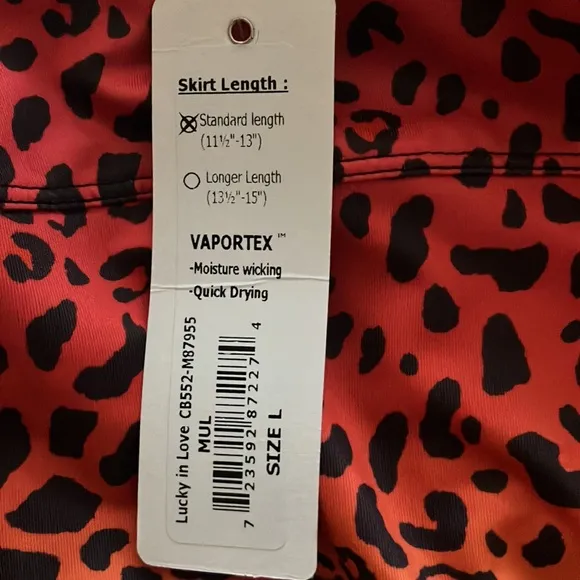 Lucky in Love Tennis/Golf/Pickleball Skort, NWT!