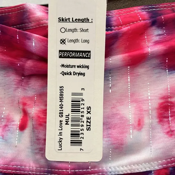 Lucky in Love Tennis/Golf/Pickleball Skort, NWT!