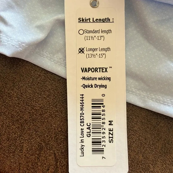 Lucky in Love Tennis/Golf/Pickleball Skort, NWT!