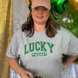 Lucky Mama Unisex Tshirt - St Patrick's Day T-shirt
