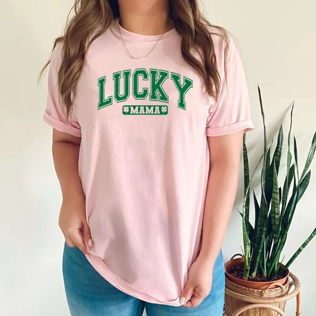 Lucky Mama Unisex Tshirt - St Patrick's Day T-shirt