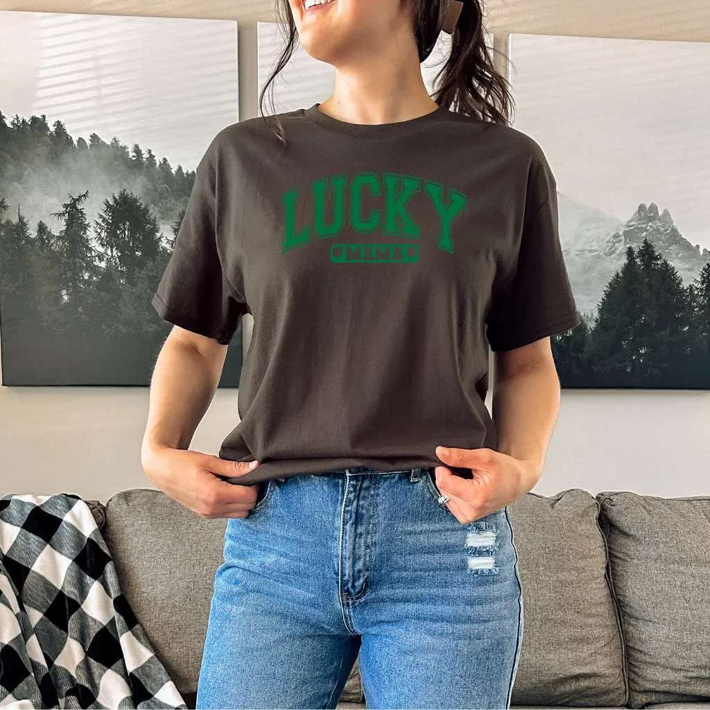 Lucky Mama Unisex Tshirt - St Patrick's Day T-shirt
