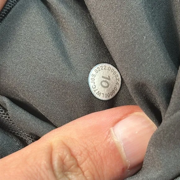 Lululemon Flat-Front Relaxed Short 4&quot; Graphite Grey