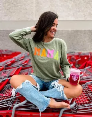 MAMA- French Terry Sweatshirt