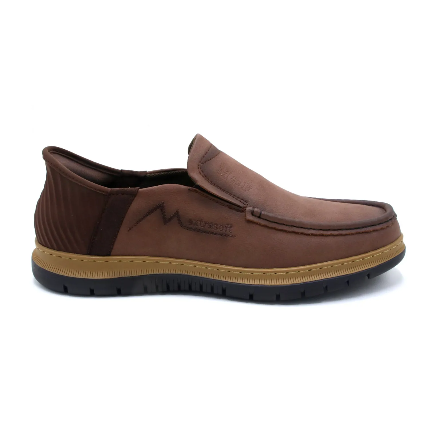 Mark Fairwale Extra Soft Slip On Casual Shoes - Brown