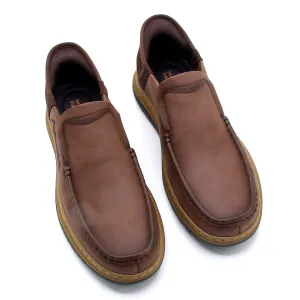 Mark Fairwale Extra Soft Slip On Casual Shoes - Brown