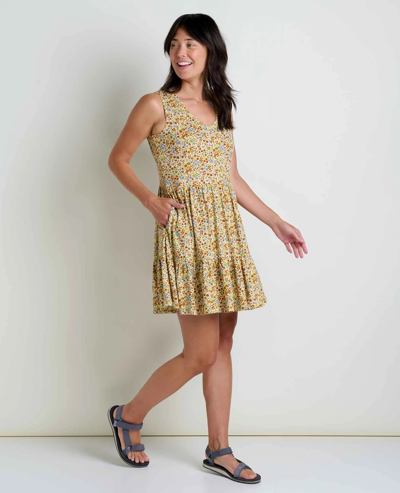 Marley Tiered Sleeveless Dress