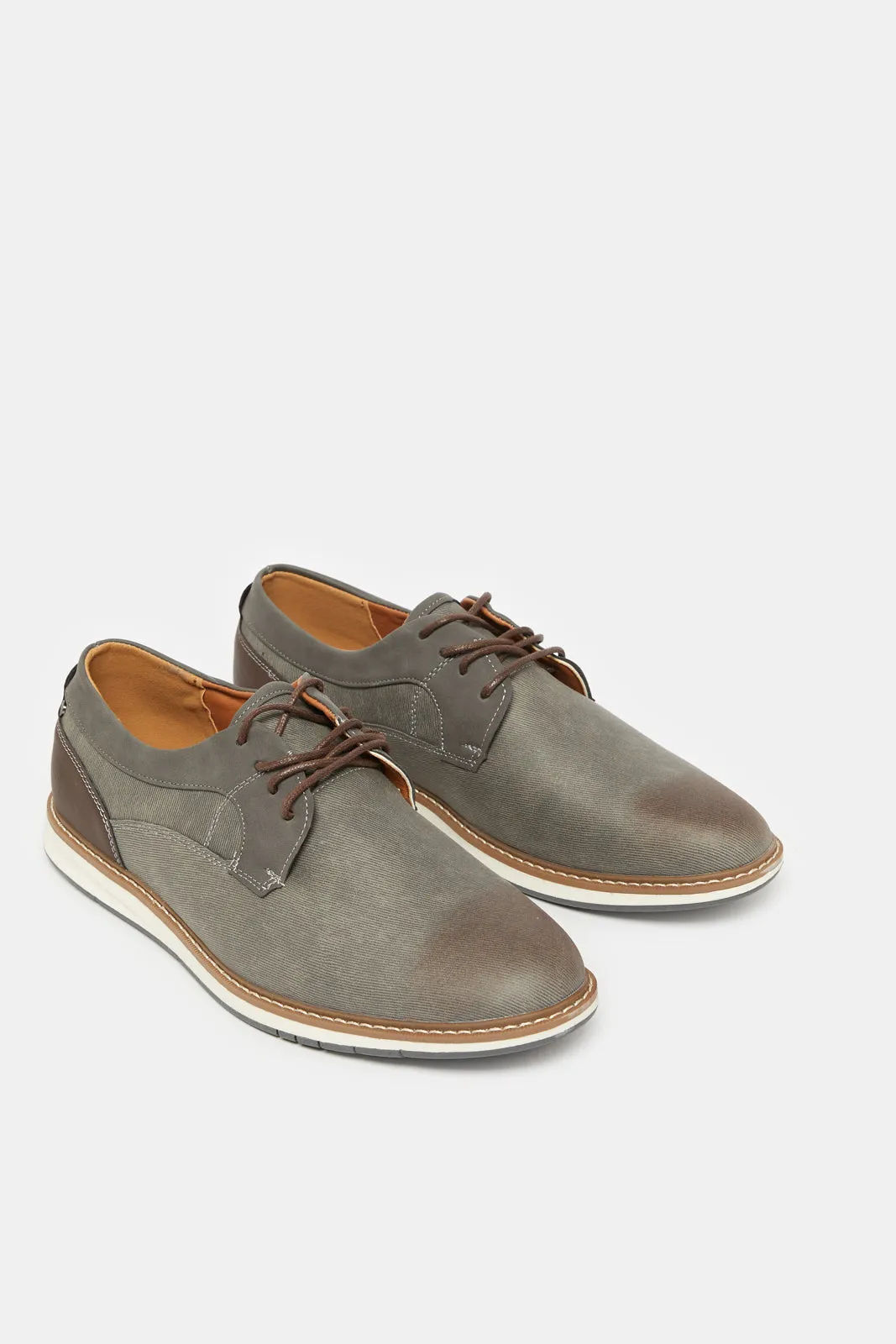 Men Charcoal Casual Sneakers