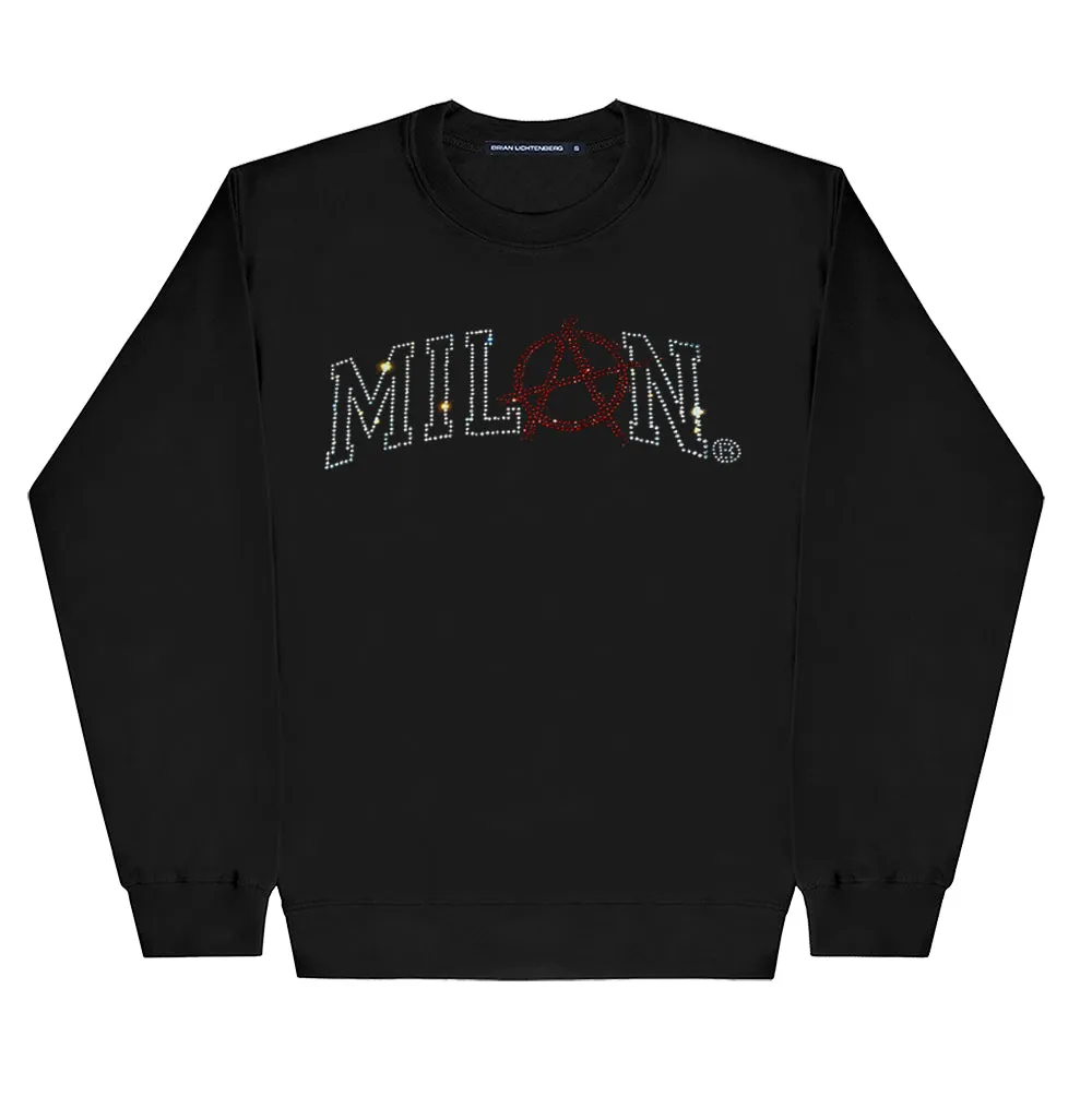 MILAN CRYSTAL SWEATSHIRT