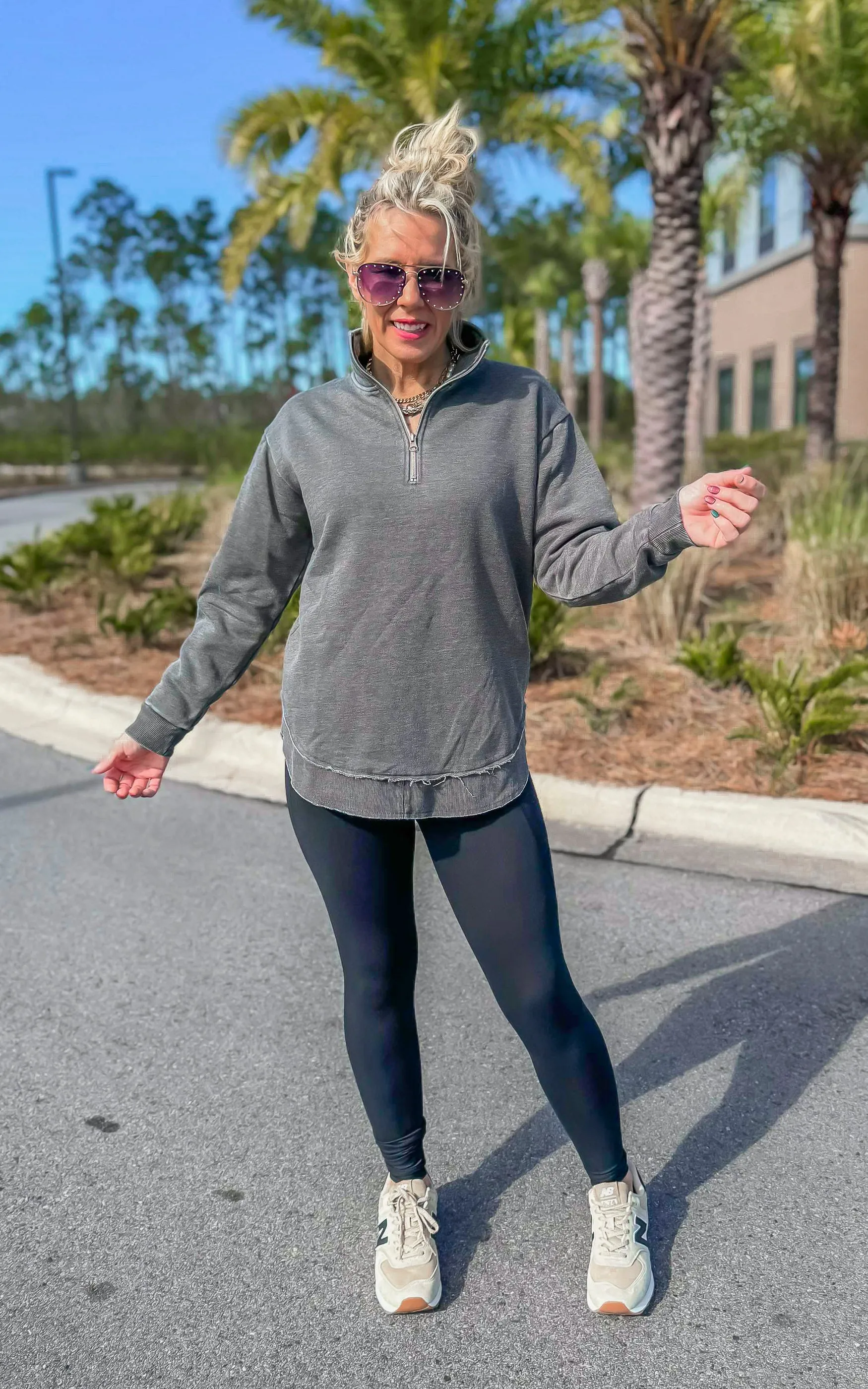 Mineral Wash Quarter Zip Baylor Weekender | SALTY WAVE  *DEAL-FINAL SALE