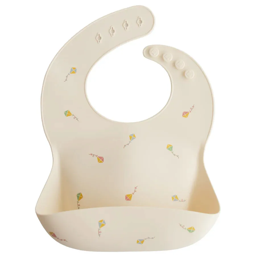 Mushie Silicone Baby Bibs