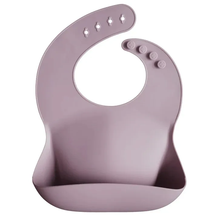 Mushie Silicone Baby Bibs