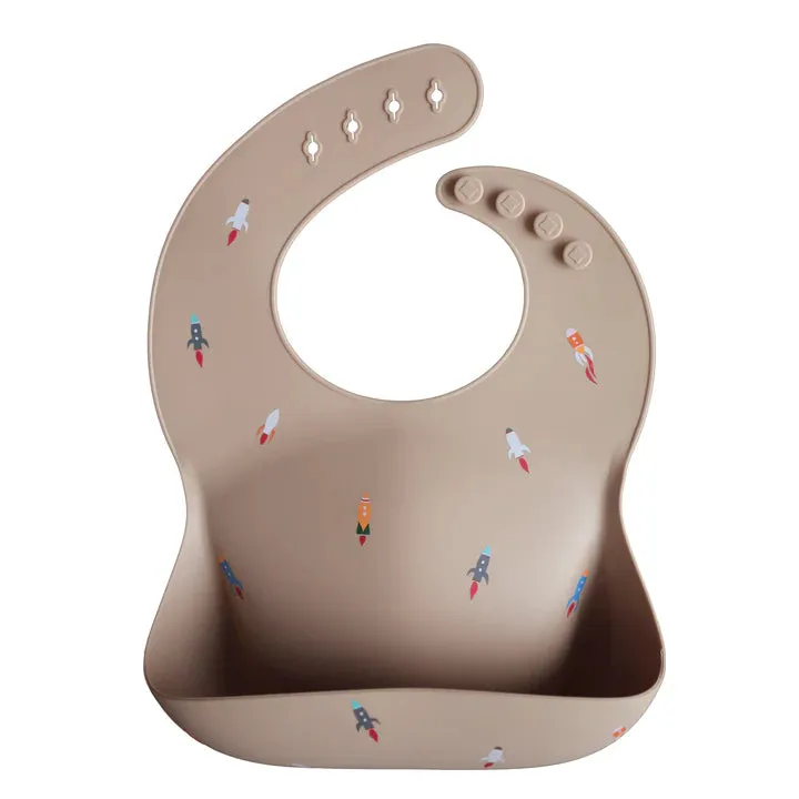 Mushie Silicone Baby Bibs