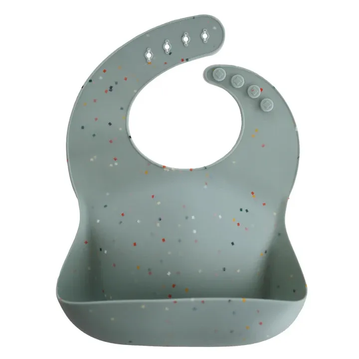 Mushie Silicone Baby Bibs