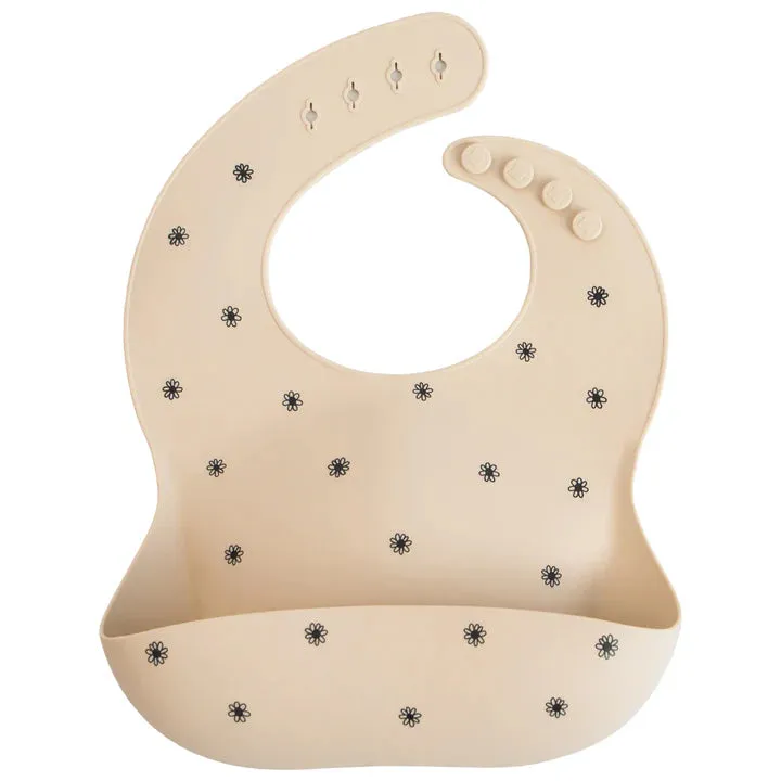 Mushie Silicone Baby Bibs