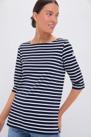 Navy-Neige Phare Tunic