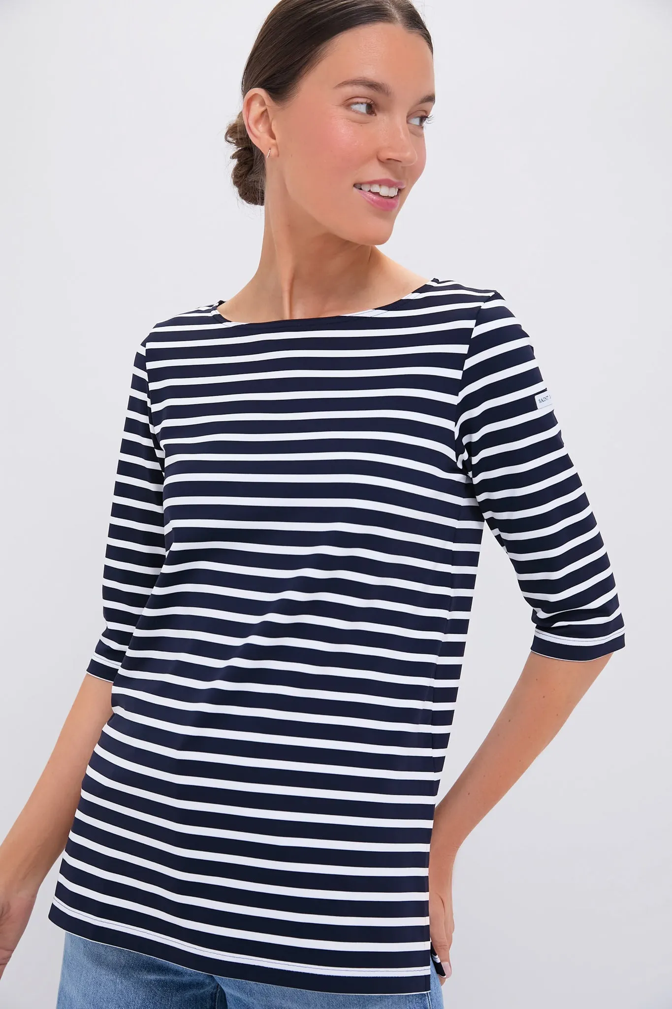 Navy-Neige Phare Tunic