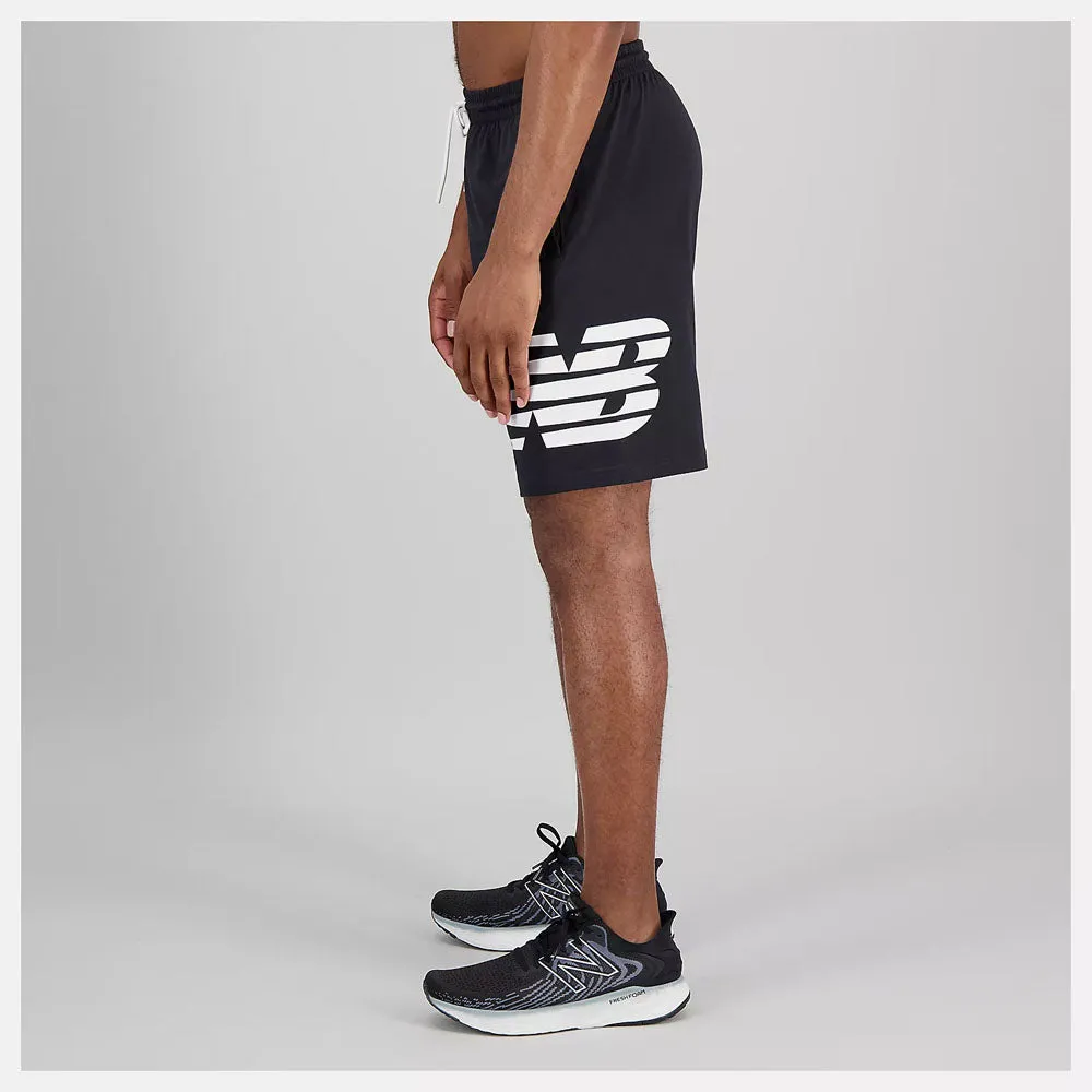 New Balance Mens Heathertech Knit Shorts