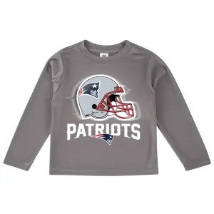 New England Patriots Toddler Boys' Long Sleeve Logo Tee