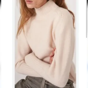 NEW FREE PEOPLE CASHMERE SWEATER IN IVORY SIZE XS