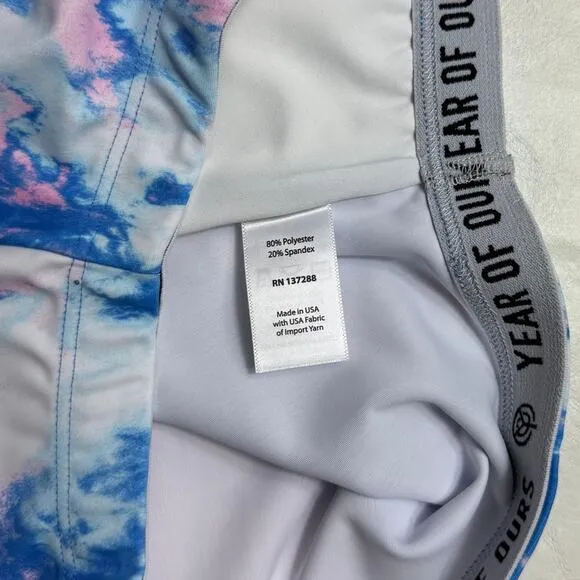 New Year Of Ours Claudia Bra in Sky Dye Women's Size L