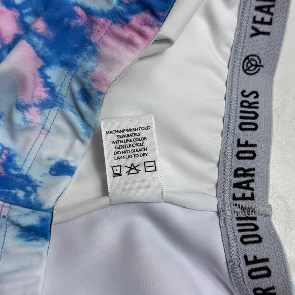 New Year Of Ours Claudia Bra in Sky Dye Women's Size L