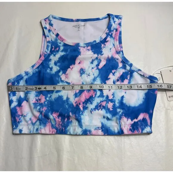 New Year Of Ours Claudia Bra in Sky Dye Women's Size L