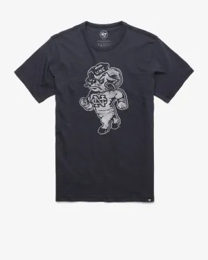 NORTH CAROLINA TAR HEELS UNC VINTAGE GRIT '47 SCRUM TEE