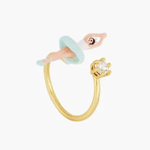 Nutcracker Ballerina Adjustable Ring