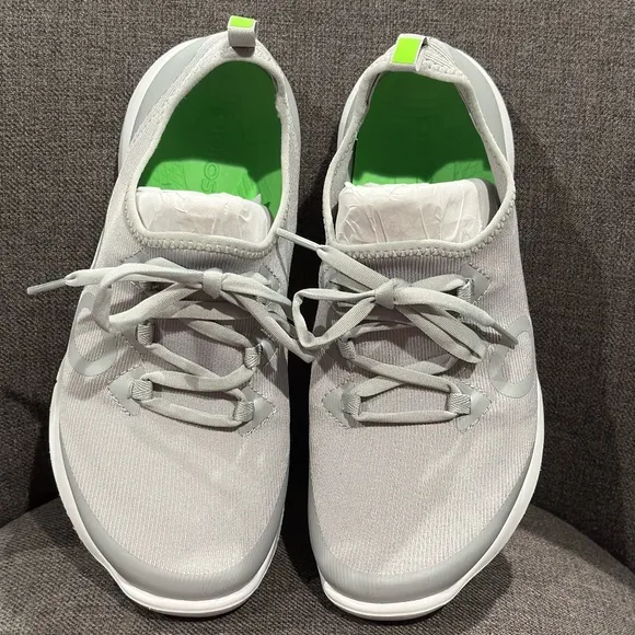 OOFOS Women's OOMG Sport LS Low Shoe Lace up - Slate Gray Size 8