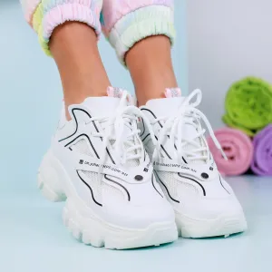 Pantofi sport Siyana - White