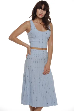 Patsy Dress Set in Ice Lavender