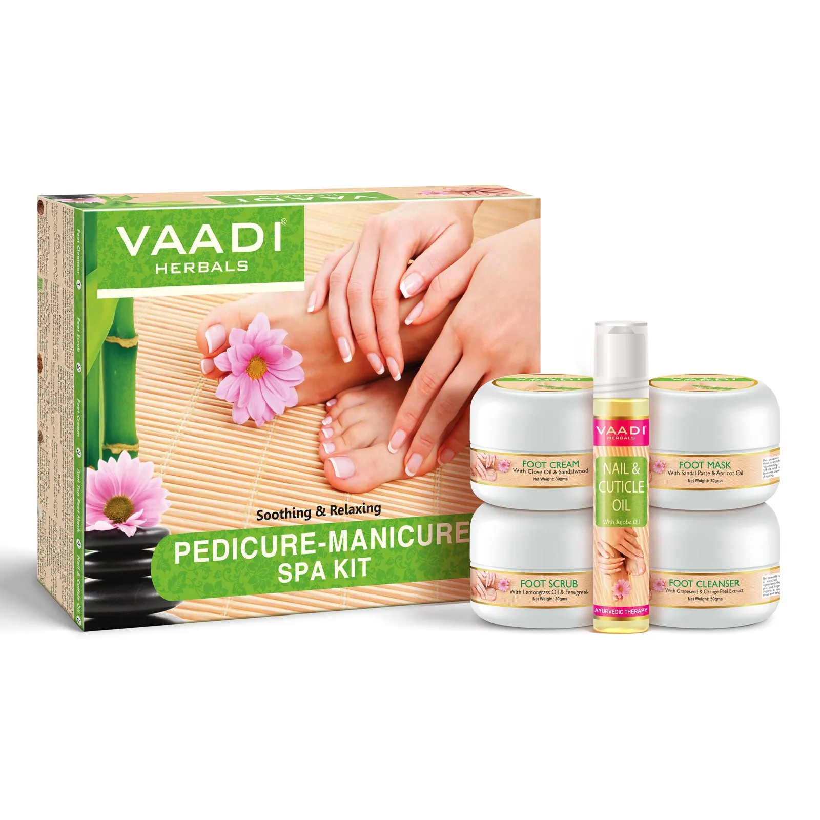 Pedicure Manicure Spa Kit - Soothing & Refreshing (135 gms)