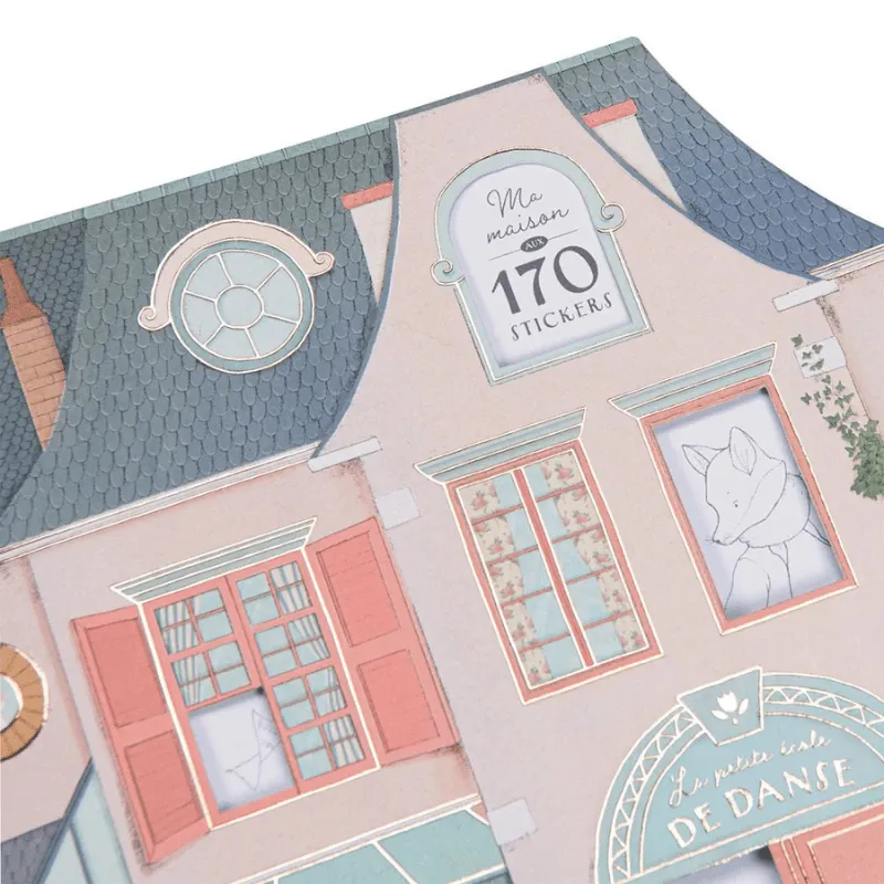 Petite Ecole de Danse Colouring Book with Stickers by Moulin Roty
