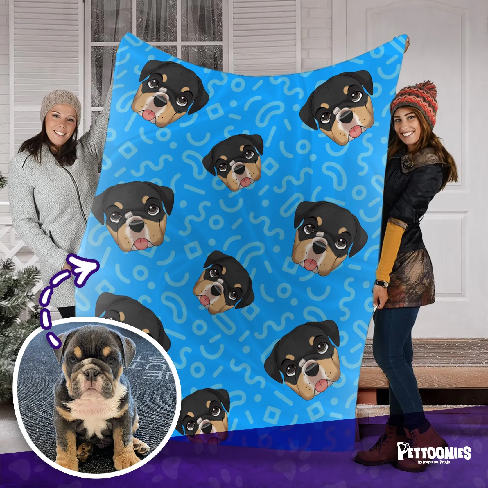 Pettoonies Custom Blanket