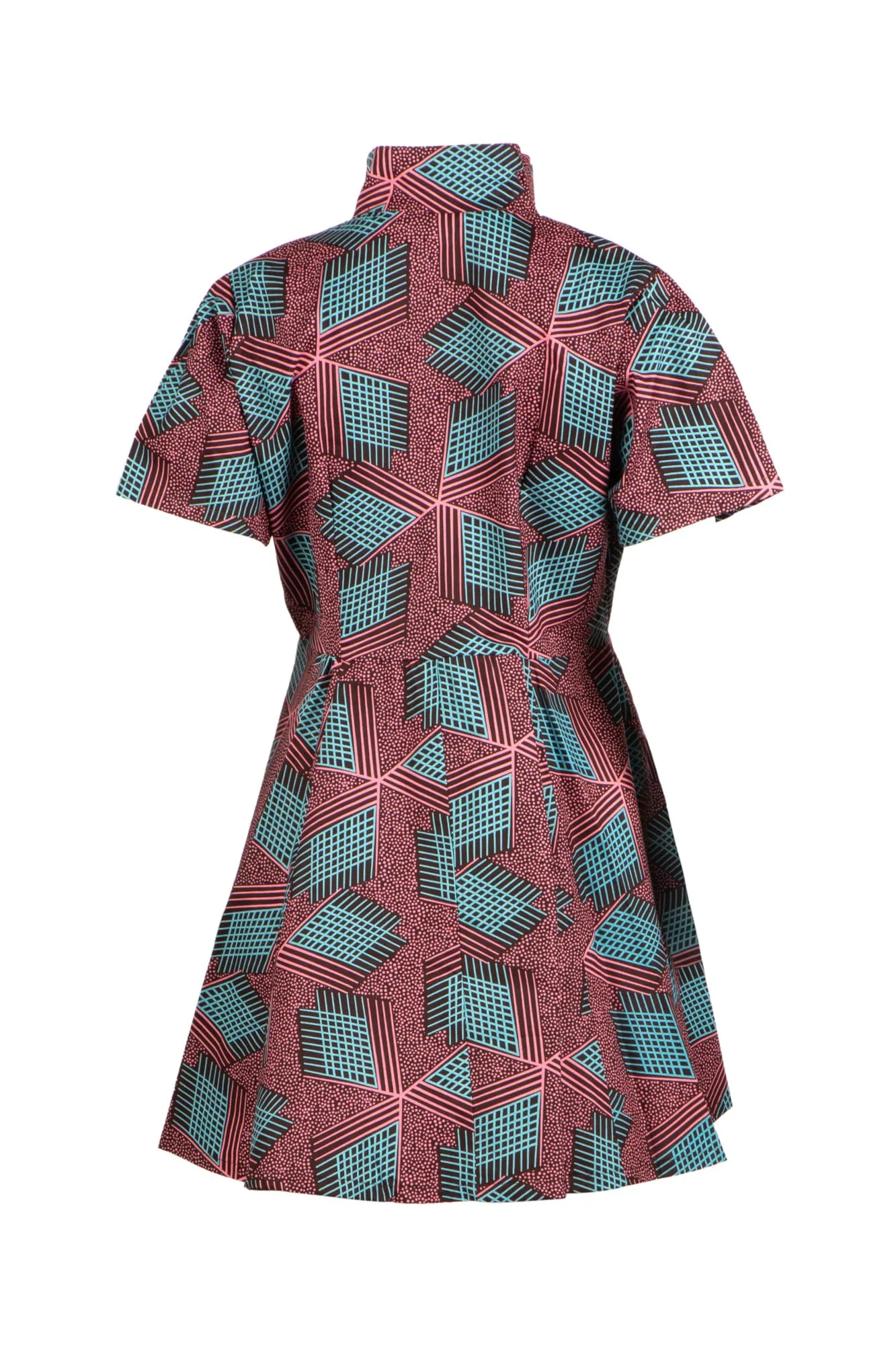 PINK AND BLUE ANYWHERE DRESS