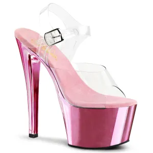 Pleaser Sky 308 Baby Pink Chrome