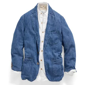 Positano Linen-Denim Blazer - Tall