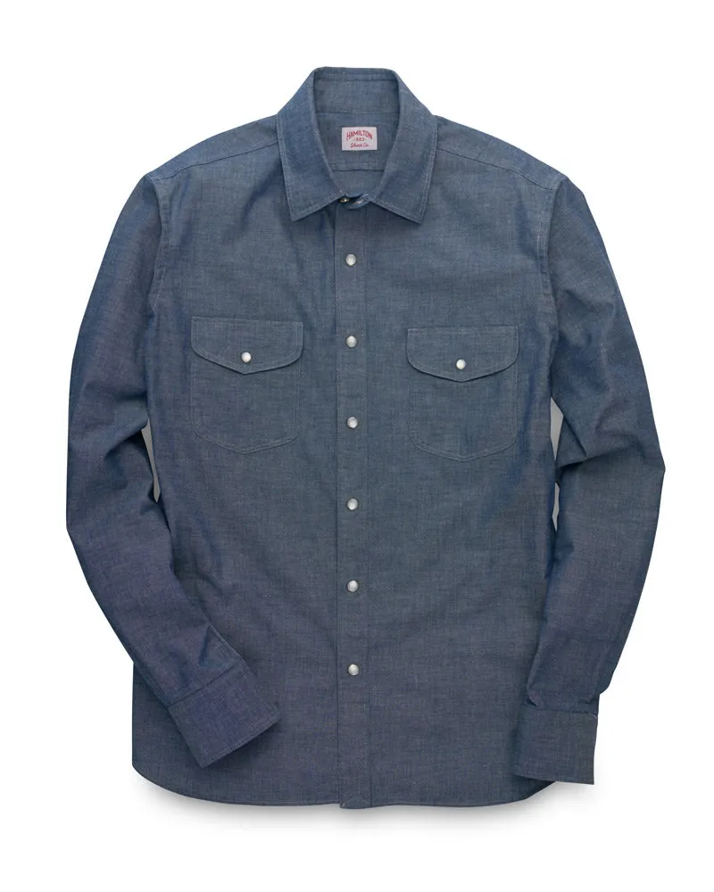 Powers Teardrop Workshirt (Blue)