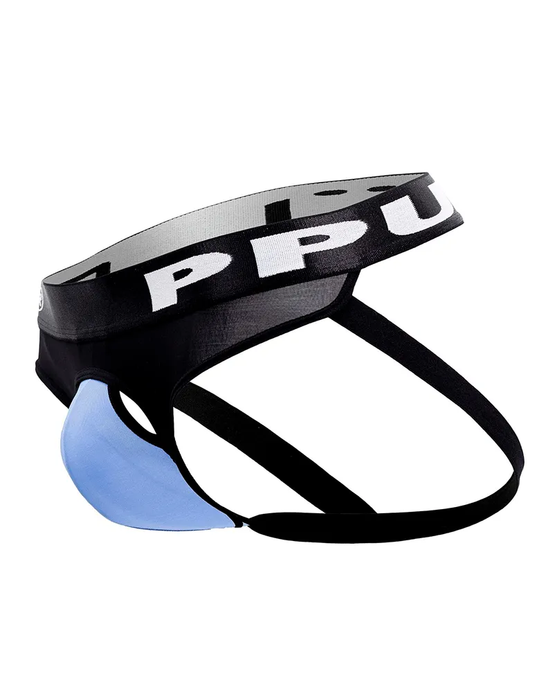 Ppu 2307 Ball Lifter Jockstrap Blue