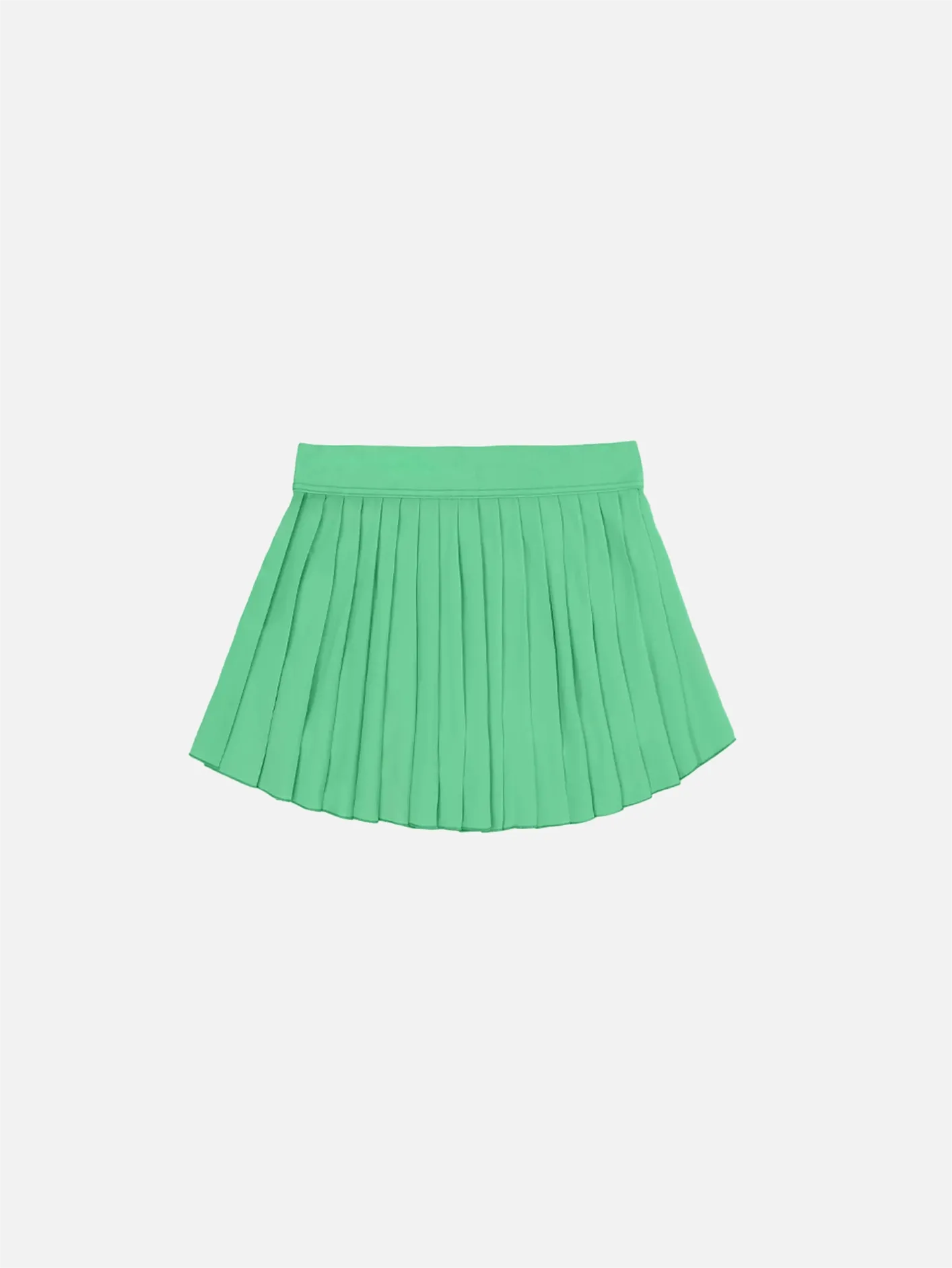 Prince Sporty Pleated Skirt - Clean Mint/White