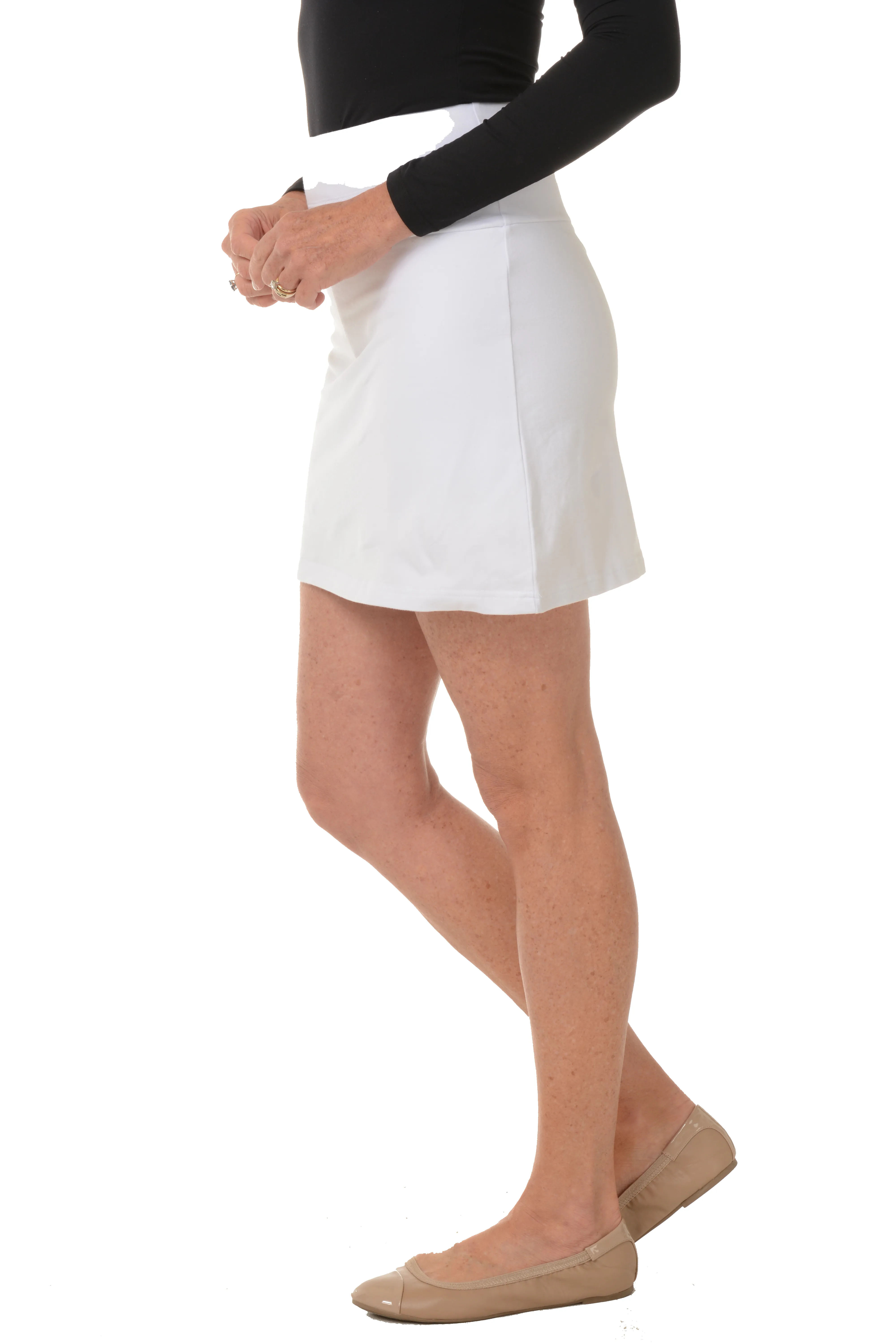 Pull-On Slimming Skort
