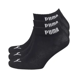 Puma Quarter Sock 3pks Black