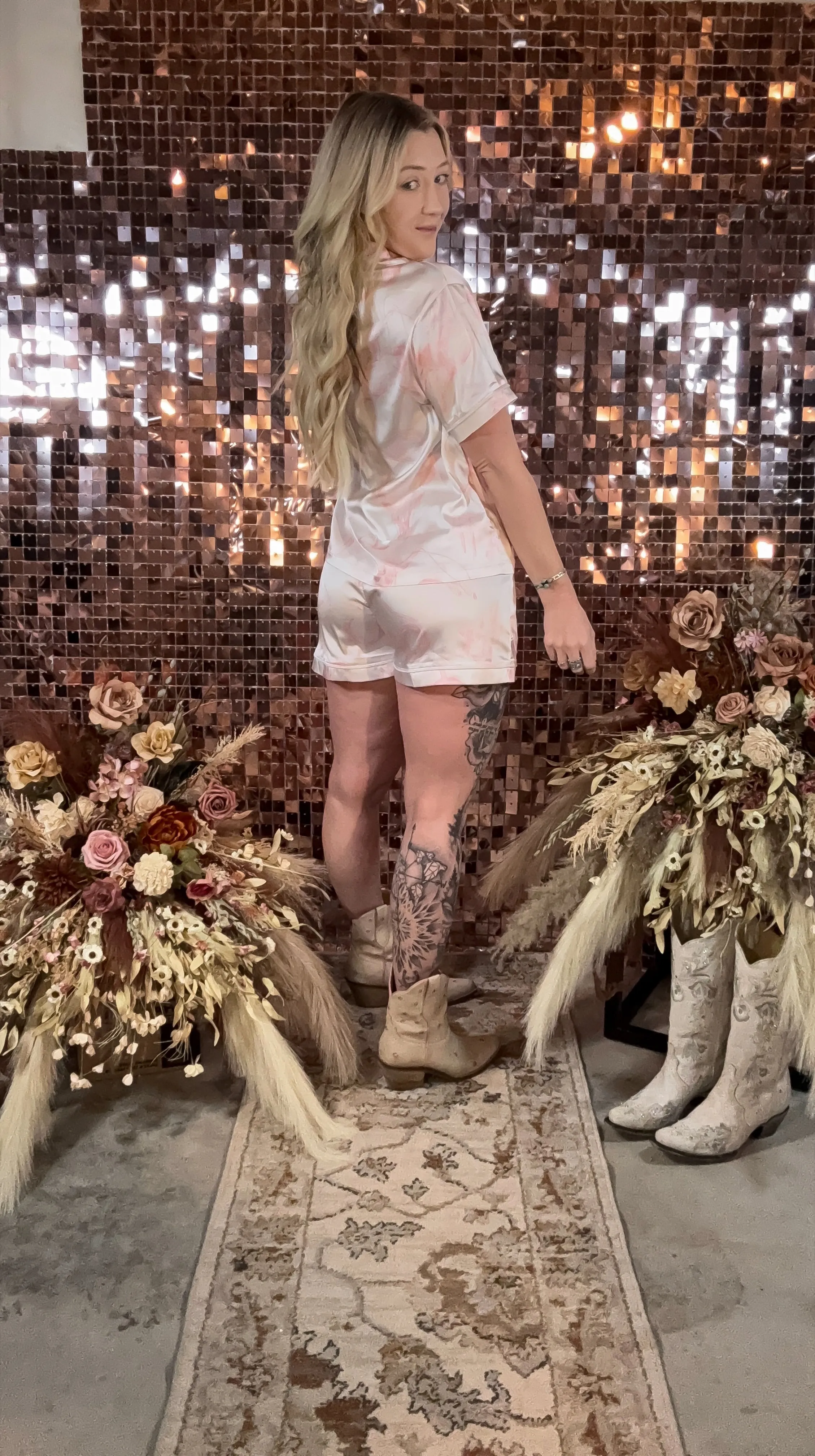 Ranch Life Darlin Silky Pajama Set
